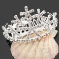 Gros accessoires de cheveux en cristal barrettes à cheveux tiara pour petite fille